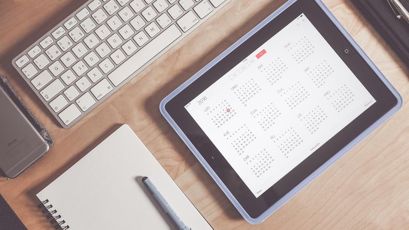 寄附を行った年の年収を確認するカレンダーのイメージ